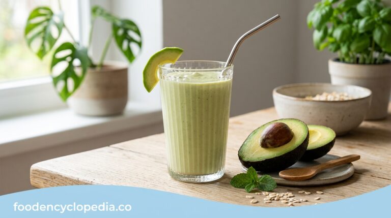Milk and Avocado Smoothie